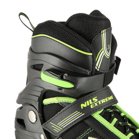 NA19088 CZARNO-ZIELONY ROZM. L (39-42) ŁYŻWOROLKI NILS EXTREME NILS EXTREME NA19088 CZARNO-ZIELONY ROZM. L (39-42) ŁYŻWOROLKI NILS EXTREME NILS EXTREME