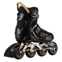 NA22151 ŁYŻWOROLKI ARMOUR CZARNO ZŁOTE ROZM. 39 NILS EXTREME NILS EXTREME