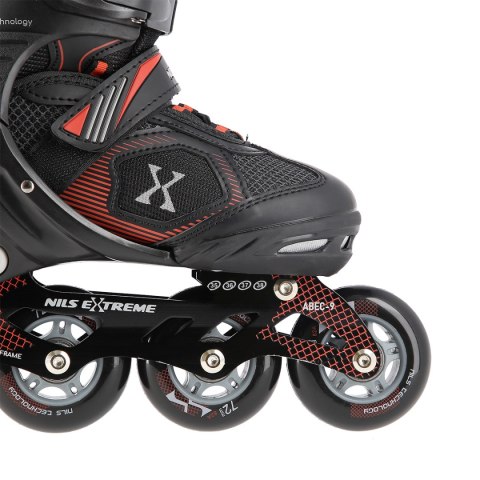 NA9080 CZARNO/CZERWONE ROZM L (39-42) ŁYŻWOROLKI NILS EXTREME NILS EXTREME NA9080 CZARNO/CZERWONE ROZM L (39-42) ŁYŻWOROLKI NILS EXTREME NILS EXTREME
