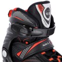 NA9080 CZARNO/CZERWONE ROZM M (35-38) ŁYŻWOROLKI NILS EXTREME NILS EXTREME