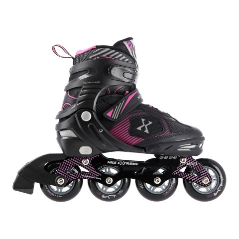 NA9080 CZARNO/FIOLETOWE ROZM L (39-42) ŁYŻWOROLKI NILS EXTREME NILS EXTREME NA9080 CZARNO/FIOLETOWE ROZM L (39-42) ŁYŻWOROLKI NILS EXTREME NILS EXTREME