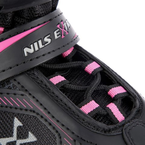 NA9080 CZARNO/FIOLETOWE ROZM L (39-42) ŁYŻWOROLKI NILS EXTREME NILS EXTREME NA9080 CZARNO/FIOLETOWE ROZM L (39-42) ŁYŻWOROLKI NILS EXTREME NILS EXTREME