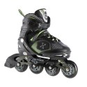NA9080 CZARNO/ZIELONE ROZM L (39-42) ŁYŻWOROLKI NILS EXTREME NILS EXTREME