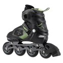 NA9080 CZARNO/ZIELONE ROZM L (39-42) ŁYŻWOROLKI NILS EXTREME NILS EXTREME