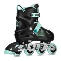 NA13808 ŁYŻWOROLKI COSMO ZIELONE ROZM. L(38-41) NILS EXTREME NILS EXTREME