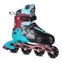 NA13810 ŁYŻWOROLKI TWIST NIEBIESKIE ROZM. L(39-42) NILS EXTREME NILS EXTREME