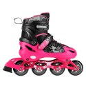 NA18137A ŁYŻWOROLKI ROXY RÓŻOWE ROZM.M (35-38) NILS EXTREME NILS EXTREME