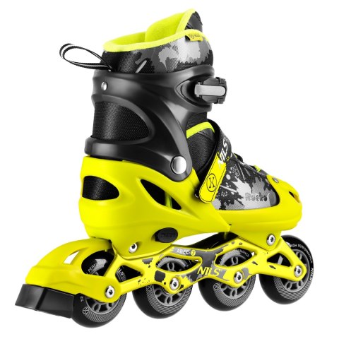 NA18137A ŁYŻWOROLKI ROCKO ŻÓŁTE ROZM.L (39-42) NILS EXTREME NILS EXTREME NA18137A ŁYŻWOROLKI ROCKO ŻÓŁTE ROZM.L (39-42) NILS EXTREME NILS EXTREME