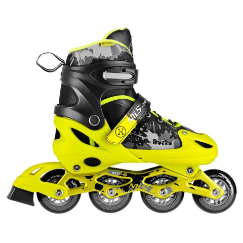 NA18137A ŁYŻWOROLKI ROCKO ŻÓŁTE ROZM.L (39-42) NILS EXTREME NILS EXTREME NA18137A ŁYŻWOROLKI ROCKO ŻÓŁTE ROZM.L (39-42) NILS EXTREME NILS EXTREME