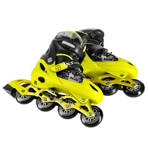 NA18137A ŁYŻWOROLKI ROCKO ŻÓŁTE ROZM.L (39-42) NILS EXTREME NILS EXTREME NA18137A ŁYŻWOROLKI ROCKO ŻÓŁTE ROZM.L (39-42) NILS EXTREME NILS EXTREME