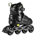 NA18168A ŁYŻWOROLKI BLASTER CZARNE ROZM.M (35-38) NILS EXTREME NILS EXTREME