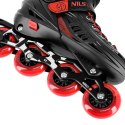 NA18811A ŁYŻWOROLKI CYPHER CZERWONY ROZM.S (29-33) NILS EXTREME NILS EXTREME