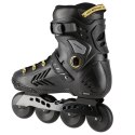 NA20002 CZARNO-ZŁOTY ROZM. 35 SLALOMOWE ŁYŻWOROLKI NILS EXTREME NILS EXTREME