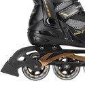 NA2150 CZARNO-ZŁOTY ROZM. 41 ŁYŻWOROLKI NILS EXTREME NILS EXTREME