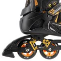 NA9022 CZARNO/POMARAŃCZOWE ROZM 45 ŁYŻWOROLKI NILS EXTREME NILS EXTREME