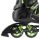 NA9022 CZARNO/ZIELONE ROZM 38 ŁYŻWOROLKI NILS EXTREME NILS EXTREME