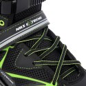 NA9022 CZARNO/ZIELONE ROZM 38 ŁYŻWOROLKI NILS EXTREME NILS EXTREME
