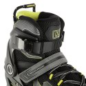 NA9157 CZARNO-ŻÓŁTY ROZM. 38 ŁYŻWOROLKI NILS EXTREME NILS EXTREME