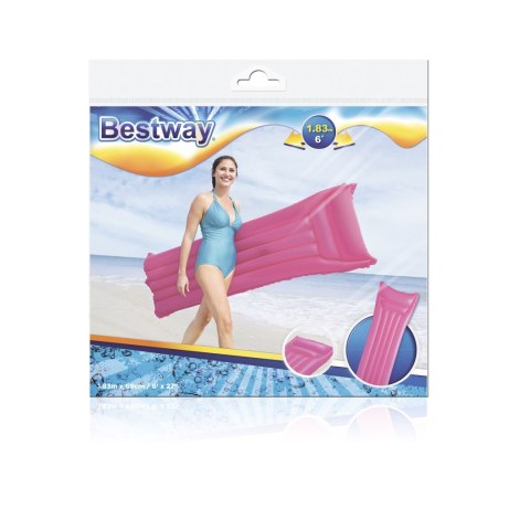 Bestway 44007 MATERAC PLAŻOWY MATOWY 183cm x 69cm NIEBIESKI Bestway 44007 MATERAC PLAŻOWY MATOWY 183cm x 69cm NIEBIESKI