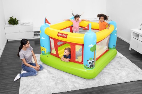 Bestway 93553 FISHER PRICE DMUCHANY ZAMEK TRAMPOLINA 175cm x 173m x 135cm Bestway 93553 FISHER PRICE DMUCHANY ZAMEK TRAMPOLINA 175cm x 173m x 135cm