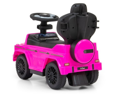 Pojazd z rączką MERCEDES G350d Pink Pojazd z rączką MERCEDES G350d Pink