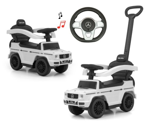 Pojazd z rączką MERCEDES G350d White Pojazd z rączką MERCEDES G350d White