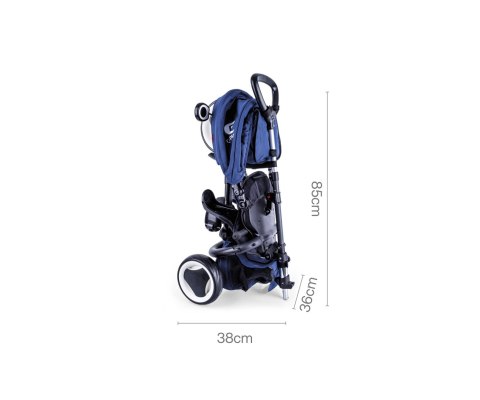 Qplay Rowerek Trójkołowy Rito Plus Blue Qplay Rowerek Trójkołowy Rito Plus Blue
