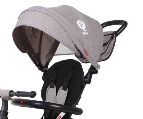 Qplay Rowerek Trójkołowy Rito Plus Grey Qplay Rowerek Trójkołowy Rito Plus Grey