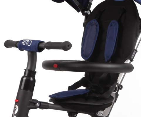 Qplay Rowerek Trójkołowy Rito Rubber Blue Qplay Rowerek Trójkołowy Rito Rubber Blue