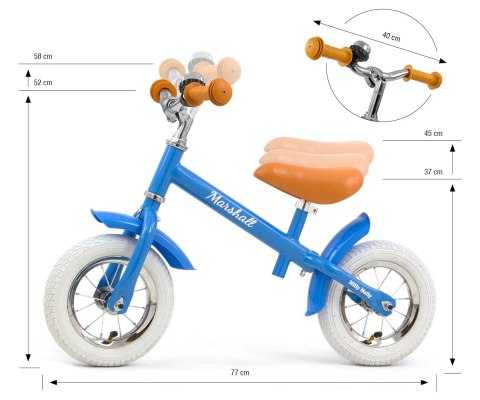 Rowerek Biegowy Marshall Air Blue Rowerek Biegowy Marshall Air Blue