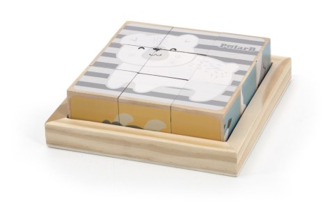 Viga 44024 PolarB Puzzle kostki 9 elementów Viga 44024 PolarB Puzzle kostki 9 elementów