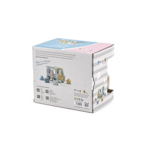 Viga 44041 PolarB Autko 2w1 do ciągnięcia i sorter Viga 44041 PolarB Autko 2w1 do ciągnięcia i sorter