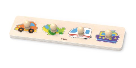 Viga 44534 Pierwsze puzzle z uchwytami - transport Viga 44534 Pierwsze puzzle z uchwytami - transport