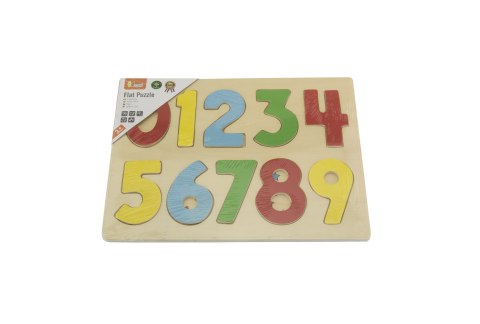 Viga 58545 Puzzle układanka na podkładce cyferki Viga 58545 Puzzle układanka na podkładce cyferki
