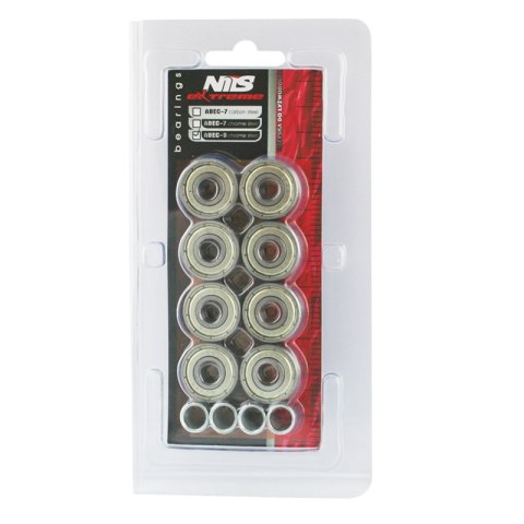 ABEC-9 CHROME ŁOŻYSKA (8 szt.) NILS EXTREME NILS EXTREME ABEC-9 CHROME ŁOŻYSKA (8 szt.) NILS EXTREME NILS EXTREME