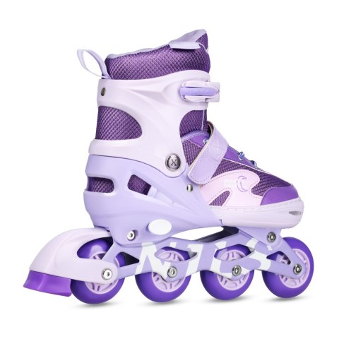 NA0189 ZESTAW LED ŁYŻWOROLKI OCHRANIACZE MOONBEAM FIOLETOWE ROZM. M(35-38) NILS EXTREME NILS EXTREME NA0189 ZESTAW LED ŁYŻWOROLKI OCHRANIACZE MOONBEAM FIOLETOWE ROZM. M(35-38) NILS EXTREME NILS EXTREME
