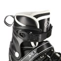 NH10905 4w1 CZARNE LED ROZM. L(39-42) ŁYŻWOROLKI Z WYM. PŁOZĄ HOKEJOWĄ NILS EXTREME NILS EXTREME