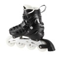 NH10905 4w1 CZARNE LED ROZM. M(35-38) ŁYŻWOROLKI Z WYM. PŁOZĄ HOKEJOWĄ NILS EXTREME NILS EXTREME