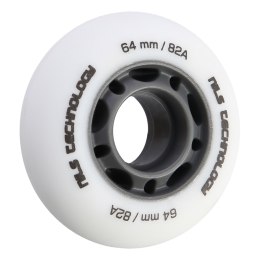 PU 64x24 82A BIAŁE MATOWE KÓŁKA (4 szt.) NILS EXTREME NILS EXTREME