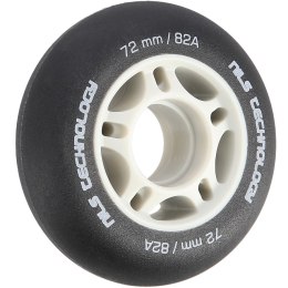 PU 72x24 82A CZARNE MATOWE KÓŁKA (4 szt.) NILS EXTREME NILS EXTREME
