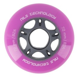 PU 72x24 82A RÓŻOWE KÓŁKA (4 szt.) NILS EXTREME NILS EXTREME