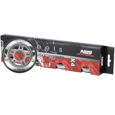 PU 80x24 82A CZARNE N KÓŁKA (4 szt.) NILS EXTREME NILS EXTREME PU 80x24 82A CZARNE N KÓŁKA (4 szt.) NILS EXTREME NILS EXTREME