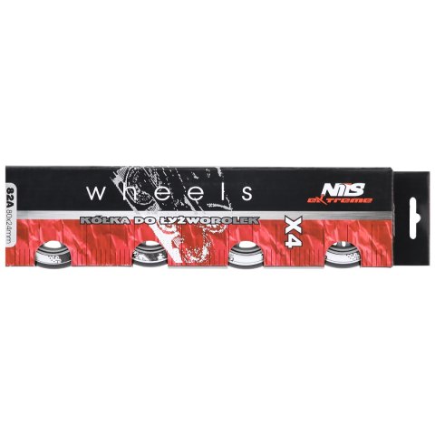 PU 80x24 82A CZARNE N KÓŁKA (4 szt.) NILS EXTREME NILS EXTREME PU 80x24 82A CZARNE N KÓŁKA (4 szt.) NILS EXTREME NILS EXTREME