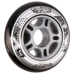 PU 84x24 82A CZARNE KÓŁKA (4 szt.) NILS EXTREME NILS EXTREME