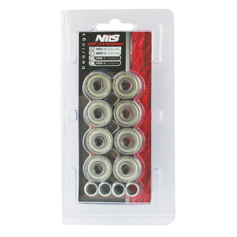ABEC-5 CARBON ŁOŻYSKA (8 szt.) NILS EXTREME NILS EXTREME ABEC-5 CARBON ŁOŻYSKA (8 szt.) NILS EXTREME NILS EXTREME