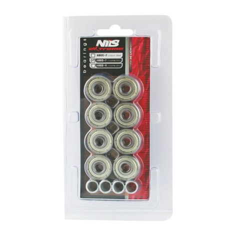 ABEC-7 CHROME ŁOŻYSKA (8 szt.) NILS EXTREME NILS EXTREME ABEC-7 CHROME ŁOŻYSKA (8 szt.) NILS EXTREME NILS EXTREME