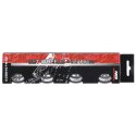 PU 64x24 82A CZARNE (4 szt.) + ABEC-9 (8 szt.) ZESTAW NILS EXTREME NILS EXTREME