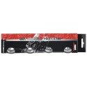 PU 70x24 82A CZARNE (4 szt.) + ABEC-9 (8 szt.) ZESTAW NILS EXTREME NILS EXTREME
