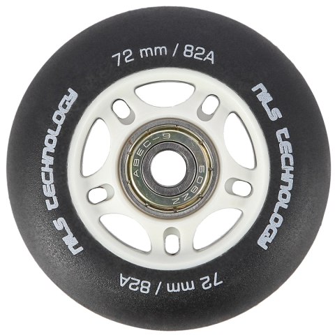 PU 72x24 82A CZARNE MATOWE (4 szt.) + ABEC-9 (8 szt.) ZESTAW NILS EXTREME NILS EXTREME PU 72x24 82A CZARNE MATOWE (4 szt.) + ABEC-9 (8 szt.) ZESTAW NILS EXTREME NILS EXTREME