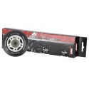 PU 72x24 82A CZARNE MATOWE (4 szt.) + ABEC-9 (8 szt.) ZESTAW NILS EXTREME NILS EXTREME